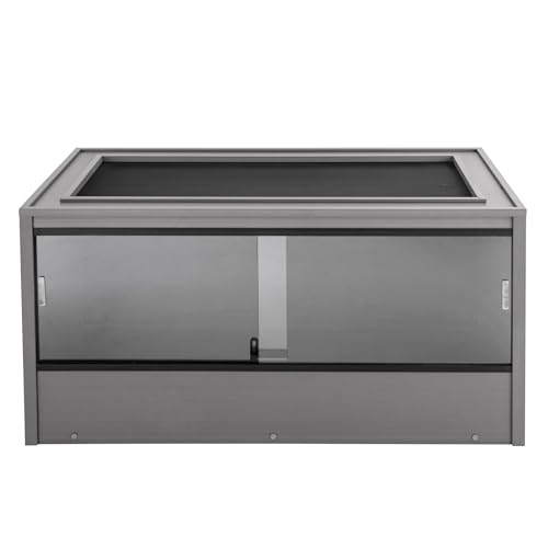 New Age Pet® ECOFLEX® 48" Mojave Reptile Enclosure, Large, Grey - color: Grey, size: Large