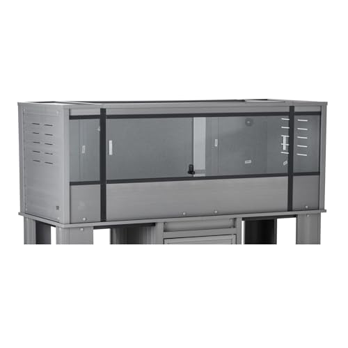 New Age Pet® ECOFLEX® 60" Mojave Reptile Enclosure, X-Large, Grey - color: Grey, size: Extra Large