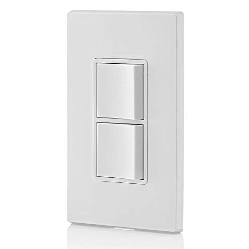 Leviton 15 Amp, 120/277 Volt, Decora Single-Pole, AC Combination Switch, Commercial Grade, Grounding, 5634-W, White - color: White