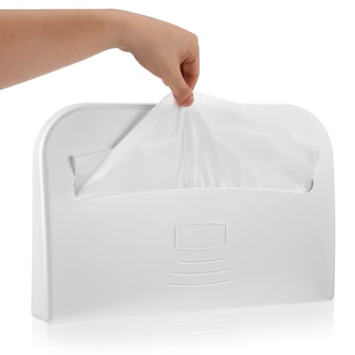Cabilock Wall-Mount Toilet Seat Cover Dispenser for Half-Fold Liners