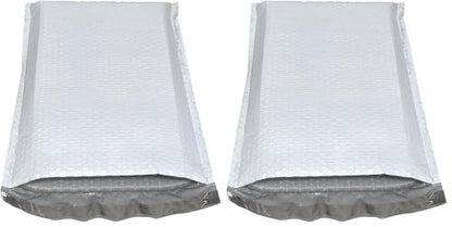 Progo 25 ct #5 Large Poly Bubble Mailers 10.5x15 Inch Bubble Lined Cushioned Poly Mailer. Tear-proof, Water-resistant and Postage-saving Lightweight Shipping Padded Envelopes/Bags. (Pack of 2) - size: 10.5 x 15 inches (Pack of 2)