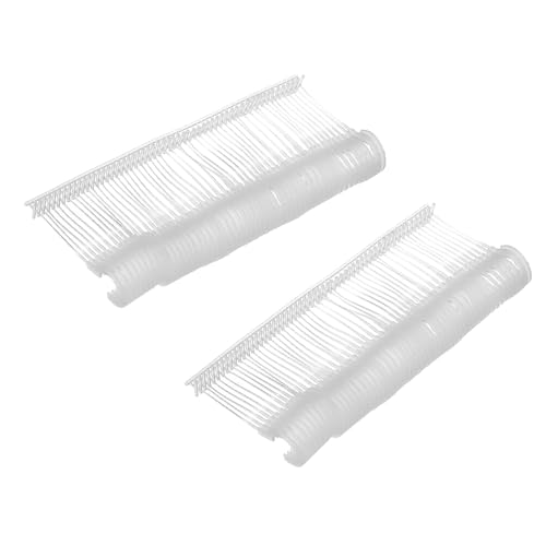 MECCANIXITY J Hook Standard Tagging Fasteners,Plastic Regular,Standard Label Gun Price Tagging Barbs for Garment Price Tag Label Tagging Barbs 25mm (1 Inch),Pack of 500 Transparent - color: Transparent, size: 25mm (1 Inch)