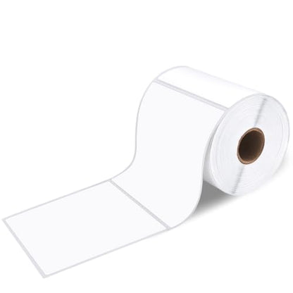 ESSENTIAL 4" x 4" Direct Thermal Shipping Labels (350 Labels, 1 Roll) - size: 4"x4"