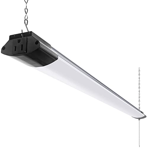 Barrina BS84 LED Shop Lights 4FT for Workshop, 84W 10000LM 5000K, 1 Packs - color: 5000K, size: Black-84W-1 Pack