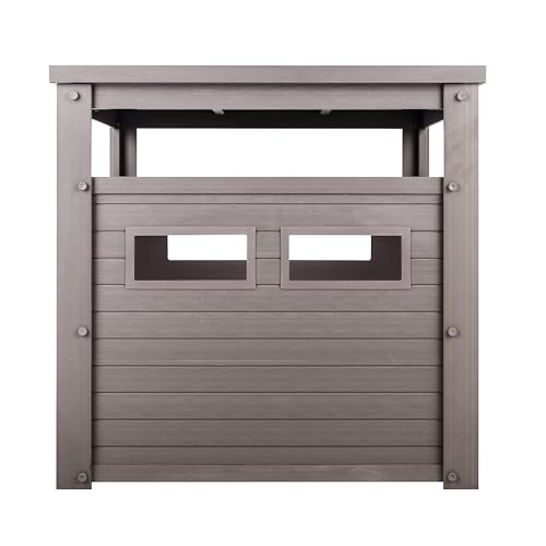 New Age Pet® ECOFLEX® Litter Loo® Enclosure, Jumbo, Grey - color: Grey, size: Jumbo