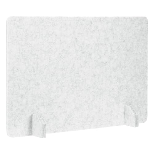 PATIKIL Desk Dividers 24" x 16",with 4Pcs Support Feet, Light Gray Style C - color: Light Gray Style C, size: 24" x 16"