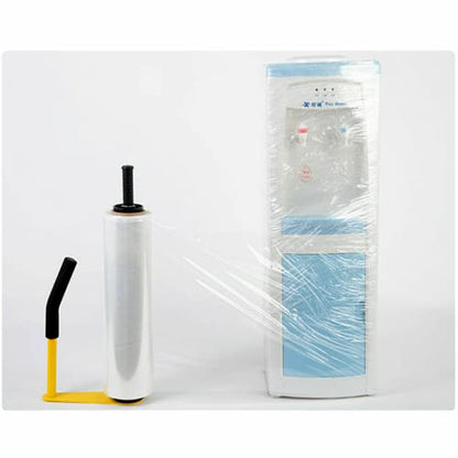 YIYIBYUS Stretch Film Dispensers - Pallet Stretch Film Packing Machine Shrink Wrap Dispenser Holder, Adjustable Wrap Dispenser, Hand Stretch Wrapping Tool For 18-20 Inch