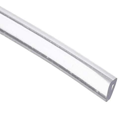 uxcell Clear Edge Trim 9.8Ft U Channel Edges Guards Fits 1/32"-3/32" - size: 9.8Ft x 3/16" x 9/32", Fits 1/32"-3/32"