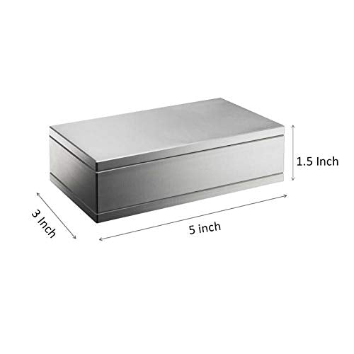 Pre Press Mold Made of Food Grade Anodized 6061 Aluminum (Silver, 3x5 inch) - size: 3x5 inch