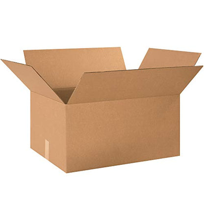 BOX USA Heavy-Duty Shipping Boxes, 24x18x12, 15-Pack - style: Heavy-Duty