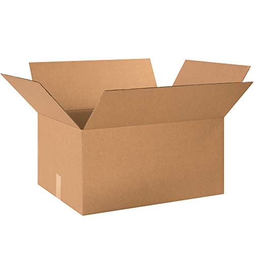 BOX USA Heavy-Duty Shipping Boxes, 24x18x12, 15-Pack - style: Heavy-Duty