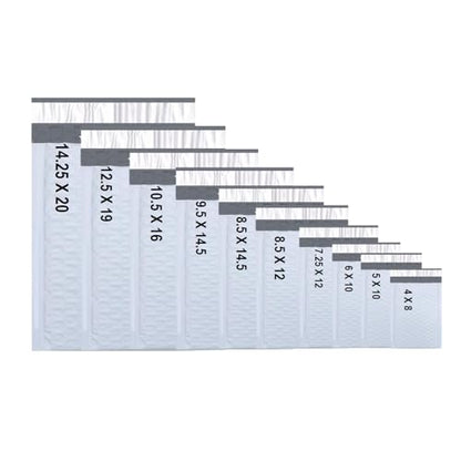 SALES4LESS #5 Poly Bubble Mailers 10.5X16 Inches Shipping Padded Envelopes Self Seal Waterproof Cushioned Mailer 10 Pack (PBMVR_10.5X16-10) - size: 10.5X16 Pack of 10