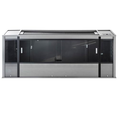 New Age Pet® ECOFLEX® 60" Mojave Reptile Enclosure, X-Large, Grey - color: Grey, size: Extra Large