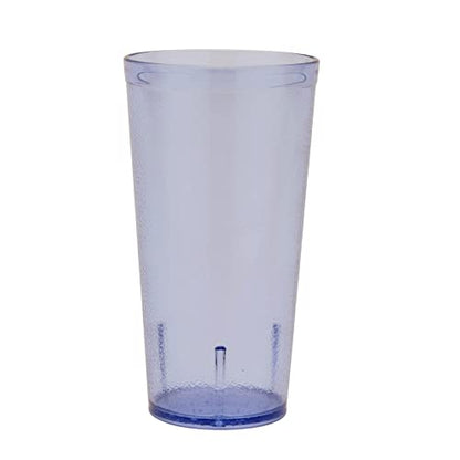 G.E.T. 6620-1-BL Heavy-Duty Plastic Restaurant Tumblers, 20 Ounce, Blue (Set of 12) - color: Blue, size: 12 Count (Pack of 1), style: 20 ounces