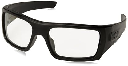 Oakley mens Oo9253 Det Cord Rectangular Sunglasses - color: Matte Black
