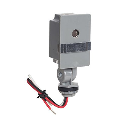 nsi Industries TORK RKP203 Outdoor 120-Volt Swivel Mount Photocontrol with Light Adjustment Bar - Controls Lighting Dusk to Dawn - Compatible with Incandescent/Compact Fluorescent/Halogen/LED