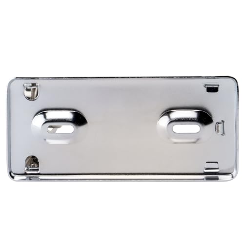 Winco White/Silver Single Toilet Paper Holder