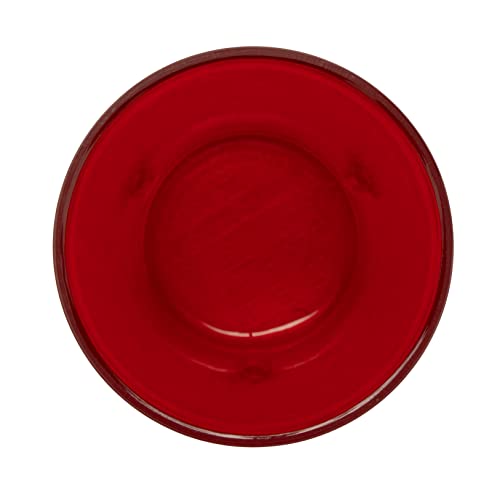 GET 32 oz Red Plastic Tumbler (Set of 4) - color: Red, size: 32 Ounces, style: 32 ounces (Wide)