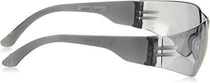 BISON LIFE Gray Safety Glasses for Men & Women, Bulk, ANSI Z87.1, 12 Pack - color: Gray/Gray