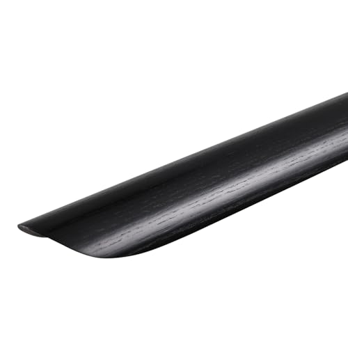 47" Modern Led Linear Pendant Light 36w Dimmable Ceiling Hanging Lights Wood Linear Chandeliers Office Lighting for Dining Room Kitchen Island Pool Table Light Living Room Bar Pendant Light Black - color: Black, size: 47IN