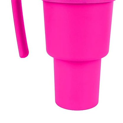 Stadium Tumbler With Snack Bowl 2 In 1 Beverage Cup Top Snack Bowl For Movie Leakproof Snack Tumbler With Straw Portable Reusable Snack And Drink Cup For Home Travel