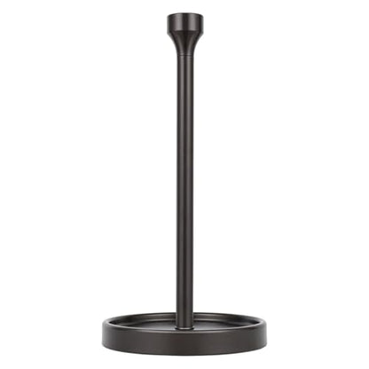 Ivilon Countertop Paper Towel Holder - Modern Bell End Minimalist Design - Color Oil Rubbed Bronze - color: Oil Rubbed Bronze