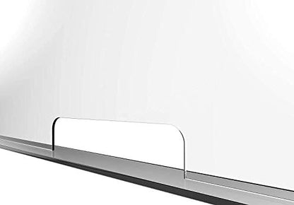 Elegant & Professional Sneeze Guard Shield, Most Effective, Grocery Checkout Counter, Various Sizes (36 inches Wide X 20 inches Tall) - size: 36 inches wide X 20 inches tall