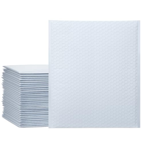 UCGOU Large Bubble Mailers 12x16" 25 Pack Usable Size 12x15" White Padded - color: White, size: 12x16" 25PC
