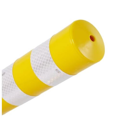 Guardian Removable Safety Bollard, 34.5” Reflective Traffic Post