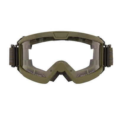 Rothco ANSI Rated OTG Goggles – Ansi Z87‑1 Over‑The‑Glasses Anti‑Fog Safety Eyewear - UV400 Protection - color: Olive Drab / Clear