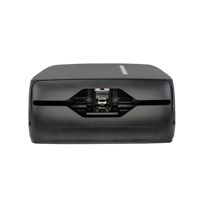 San Jamar Timeless Commercial Folded/Multifold Paper Towel Dispenser for Bathroom and Kitchen, Black, Universal Paper, Wall Mounted