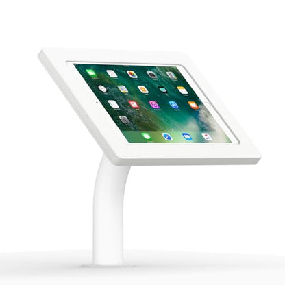 VidaMount White Enclosure and Fixed Neck Wall/Table Surface Mount [Bundle] Compatible with iPad Pro 10.5" & Air 3rd Gen - color: White, size: iPad Pro 10.5" & Air (3rd Gen)
