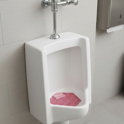 Soro Essentials- Set of 10 Wave 3D Urinal Screen Deodorizer Spiced Apple Scent Fragrance- Urinal Screen Deodorizer Ideal for Restrooms in Offices Schools Restaurants Hotels and Stores