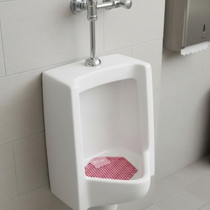 Soro Essentials- Set of 10 Wave 3D Urinal Screen Deodorizer Spiced Apple Scent Fragrance- Urinal Screen Deodorizer Ideal for Restrooms in Offices Schools Restaurants Hotels and Stores