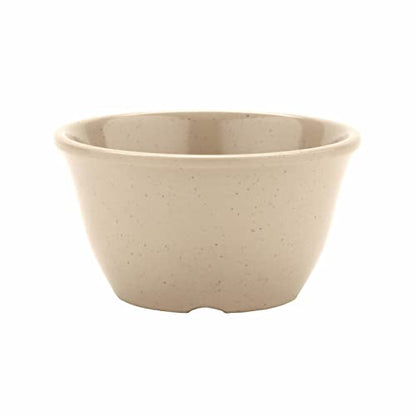 G.E.T. BC-70-S Melamine Bouillon Cup/Bowl, 7 Ounce, Sandstone (Set of 12) - color: Sandstone, size: 7 Ounce, style: Set of 12
