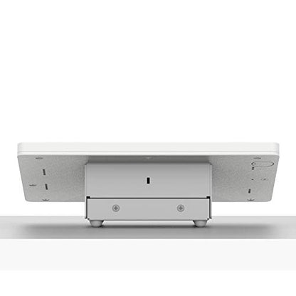 VidaMount White Enclosure and Fixed Tilted 15° Desk/Surface Mount [Bundle] Compatible with iPad Pro 10.5" & Air 3rd Gen - color: White, size: iPad Pro 10.5" & Air (3rd Gen)