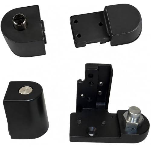 Pacific Doorware Kawneer Style Pivot Hinge Set - Left, Bronze - color: Duronotic Bronze, size: Left Hand