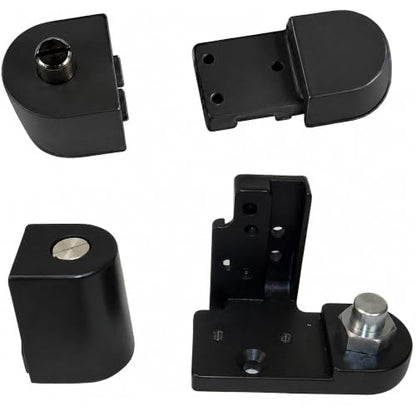 Pacific Doorware Kawneer Style Pivot Hinge Set - Left, Bronze - color: Duronotic Bronze, size: Left Hand