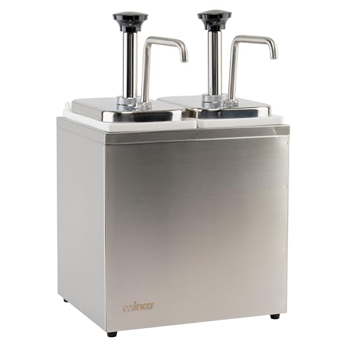 Winco 7 qt Condiment Dispenser