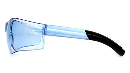 Pyramex Ztek Safety Glasses ANSI Z87+ - color: Infinity Blue Frame/Infinity Blue Anti-fog Lens, size: One Size (Single)