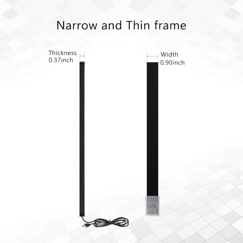 GreenTouch 60 inch Infrared Touch Overlay 10 Points IR Touch Frame with USB Interface Free-Drive Plug and Play… - size: 60 IN