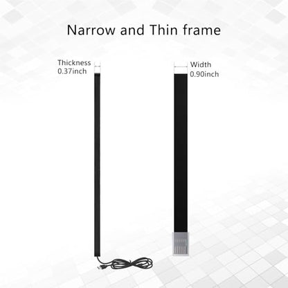 GreenTouch 60 inch Infrared Touch Overlay 10 Points IR Touch Frame with USB Interface Free-Drive Plug and Play… - size: 60 IN
