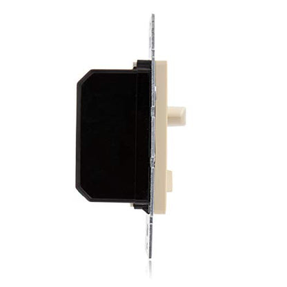 Maxxima LED Dimmer Electrical Light Switch, Ivory, 3-Way/Single Pole Use - color: Ivory