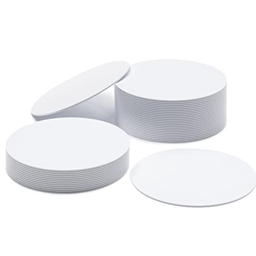 20pcs NFC Tags NTAG215 NFC Coins Rewritable White NFC Tag Round 25mm - color: White Nfc Coin (No Adhesive), size: 25mm - 20 pcs