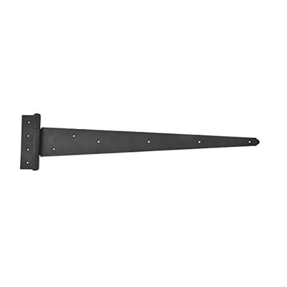 Renovators Supply Manufacturing Gate Hinges for Wooden Fences Heavy Duty 25.25 in. T Strap Hinge with Mounting Hardware - size: Pack of 1