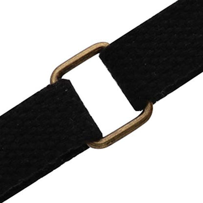 BIKICOCO Metal Rectangle Ring Buckles Square Strap Webbing Belt Rings for Bag Purse Non Welded 3/4 x 5/8 Inch - color: Bronze X 50 Pcs