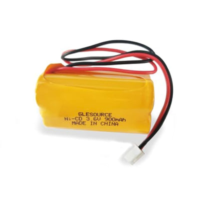 3.6V 900mAh Ni-Cd Exit Sign Emergency Light Battery, Replacement for Exitronix 10010037, Max Power B2-0031 MH468886, Unitech LEDR-1 6200RP, Dantona CUSTOM-318 OSA230, Lowes 253799(10 Pack) - color: 10 PCS 3.6V 900mAh