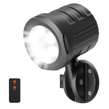 Motion Sensor Outdoor Lights, 1000LM Ultra Bright Wireless Sensor Light with Remote Control, IP65 Waterproof Motion Detector Security Light for Outside, Front Door, Yard, Garage, Stair