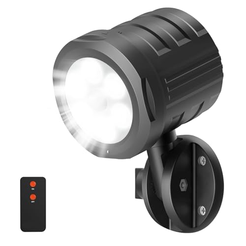 Motion Sensor Outdoor Lights, 1000LM Ultra Bright Wireless Sensor Light with Remote Control, IP65 Waterproof Motion Detector Security Light for Outside, Front Door, Yard, Garage, Stair