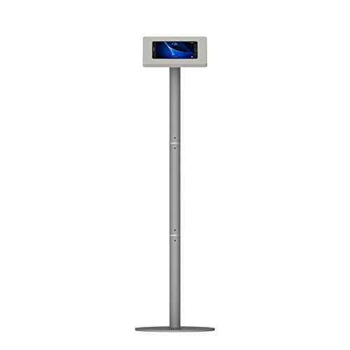 VidaMount Light Grey Enclosure and Floor Stand [Bundle] Compatible with Samsung Galaxy Tab A 7.0 - color: Light Grey, size: Galaxy Tab A 7.0